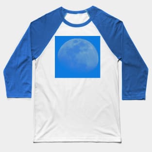 Daytime moon Baseball T-Shirt